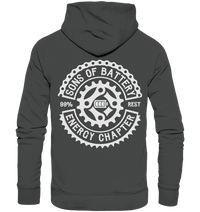 Shirtigo Hoodies Anthracite / XS Sons of Battery - Classic OG - Organic Basic Hoodie (Flip Label) E-Bike-Community