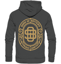 Shirtigo Hoodies Anthracite / XS Sons of Battery - Vintage Logo - Organic Basic Hoodie E-Bike-Community