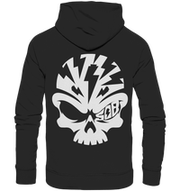 Shirtigo Hoodies Black / XS SoB Skull White - Organic Fashion Hoodie E-Bike-Community