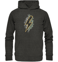 Shirtigo Hoodies Dark Heather Grey / XS Sob "Shred or Alive" Front - Organic Hoodie (Flip Label) E-Bike-Community