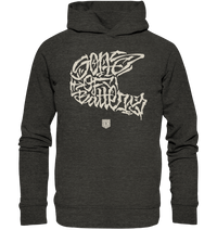 Shirtigo Hoodies Dark Heather Grey / XS The Power of Movement - Frontprint - Organic Fashion Hoodie (Flip Label) E-Bike-Community