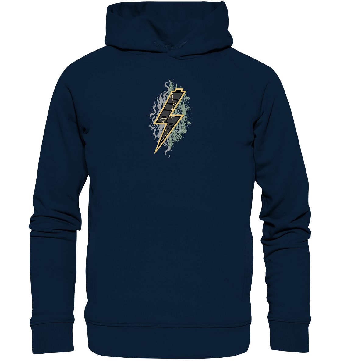 Shirtigo Hoodies French Navy / XS SoB - Shred or Alive - Organic Fashion Hoodie E-Bike-Community