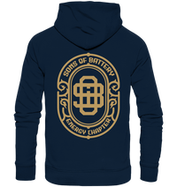 Shirtigo Hoodies French Navy / XS Sons of Battery - Vintage Logo - Organic Fashion Hoodie E-Bike-Community