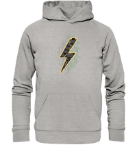 Shirtigo Hoodies Heather Grey / XS Sob "Shred or Alive" Front - Organic Hoodie (Flip Label) E-Bike-Community