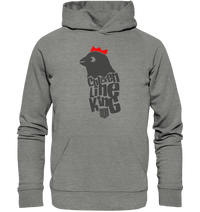 Shirtigo Hoodies Mid Heather Grey / XS Chicken Line - King  - Organic Hoodie E-Bike-Community