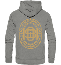 Shirtigo Hoodies Mid Heather Grey / XS Sons of Battery - Vintage Logo - Organic Hoodie E-Bike-Community