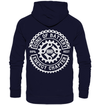 Shirtigo Hoodies Oxford Navy / 3XL Sons of Battery - Classic OG - Basic Unisex Hoodie XL (kein Flip Label) E-Bike-Community