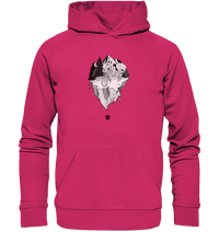 Shirtigo Hoodies Raspberry / XS Freedom - (Flip Label) - Organic Basic Hoodie E-Bike-Community