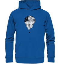 Shirtigo Hoodies Royal Blue / XS Freedom - (Flip Label) - Organic Basic Hoodie E-Bike-Community