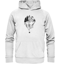 Shirtigo Hoodies White / XS Freedom - (Flip Label) - Organic Basic Hoodie E-Bike-Community