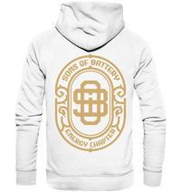 Shirtigo Hoodies White / XS Sons of Battery - Vintage Logo - Organic Basic Hoodie E-Bike-Community