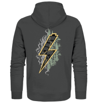 Shirtigo Jacken/ Zipper Anthracite / S Sob "Shred or Alive" Front - Organic Zipper (Flip Label) E-Bike-Community
