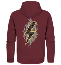 Shirtigo Jacken/ Zipper Burgundy / S Sob "Shred or Alive" Front - Organic Zipper (Flip Label) E-Bike-Community