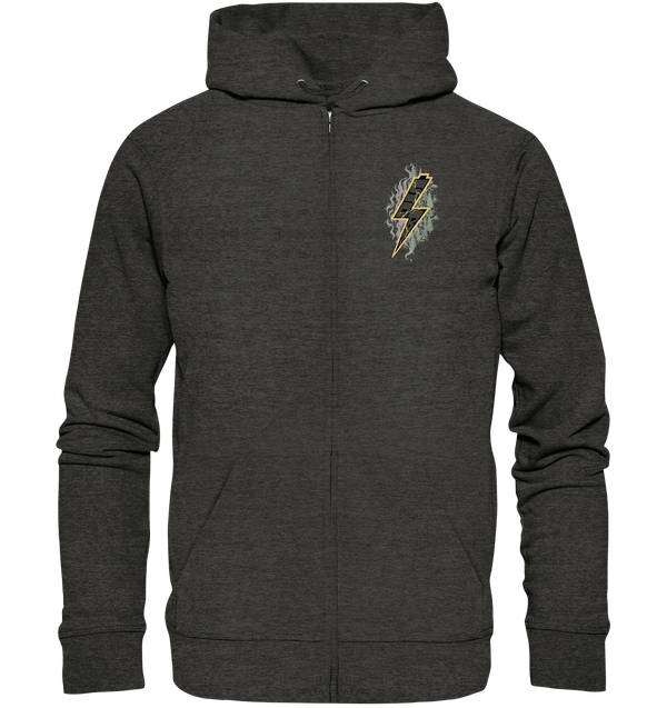 Shirtigo Jacken/ Zipper Dark Heather Grey / S SoB - Shred or Alive - Organic Zipper E-Bike-Community