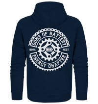 Shirtigo Jacken/ Zipper French Navy / XS Sons of Battery - Classic OG - Organic Zipper (Flip Label) E-Bike-Community