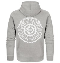 Shirtigo Jacken/ Zipper Heather Grey / XS Sons of Battery - Classic OG - Organic Zipper (Flip Label) E-Bike-Community