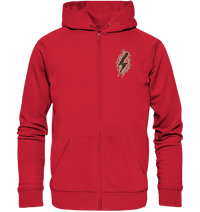 Shirtigo Jacken/ Zipper Red / S SoB - Shred or Alive - Organic Zipper E-Bike-Community