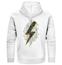 Shirtigo Jacken/ Zipper White / S Sob "Shred or Alive" Front - Organic Zipper (Flip Label) E-Bike-Community