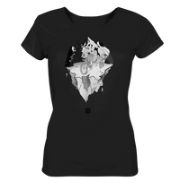 Shirtigo Lady-Shirts Black / XS Freedom - Ladies Organic Shirt (Flip Label) E-Bike-Community