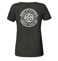 Shirtigo Lady-Shirts Dark Heather Grey / S Sons of Battery - Classic OG - Ladies Organic Shirt (meliert) (Flip Label) E-Bike-Community