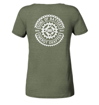 Shirtigo Lady-Shirts Mid Heather Khaki / S Sons of Battery - Classic OG - Ladies Organic Shirt (meliert) (Flip Label) E-Bike-Community