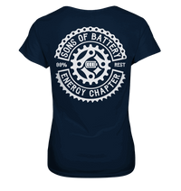 Shirtigo Lady-Shirts Navy / XS Sons of Battery - Classic OG - Ladies Premium Shirt (kein Flip Label) E-Bike-Community