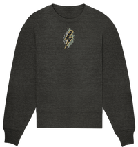 Shirtigo Sweatshirts Dark Heather Grey / S SoB - Shred or Alive - Organic Oversize Sweatshirt E-Bike-Community
