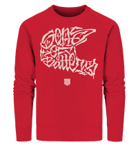 Shirtigo Sweatshirts Red / S The Power of Movement - Frontprint- Organic Sweatshirt (Flip Label) E-Bike-Community