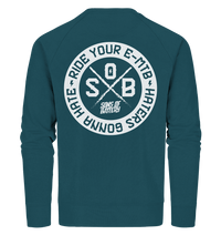 Shirtigo Sweatshirts Stargazer / XS Haters gonna Hate - Organic Sweatshirt (Flip Label) E-Bike-Community