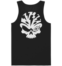 Shirtigo Tank-Tops Black / S SoB Skull White - Organic Tank-Top E-Bike-Community