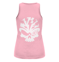 Shirtigo Tank-Tops Cotton Pink / S SoB Skull White - Ladies Organic Tank-Top E-Bike-Community