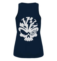 Shirtigo Tank-Tops French Navy / S SoB Skull White - Ladies Organic Tank-Top E-Bike-Community