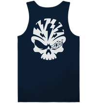 Shirtigo Tank-Tops French Navy / S SoB Skull White - Organic Tank-Top E-Bike-Community