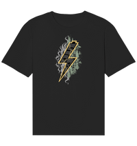Shirtigo Unisex-Shirts Black / XS Sob "Shred or Alive" Front - Organic Relaxed Shirt (Flip Label) E-Bike-Community
