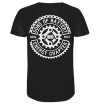 Shirtigo Unisex-Shirts Black / XS Sons of Battery - Classic OG - Organic Shirt (Flip Label) E-Bike-Community