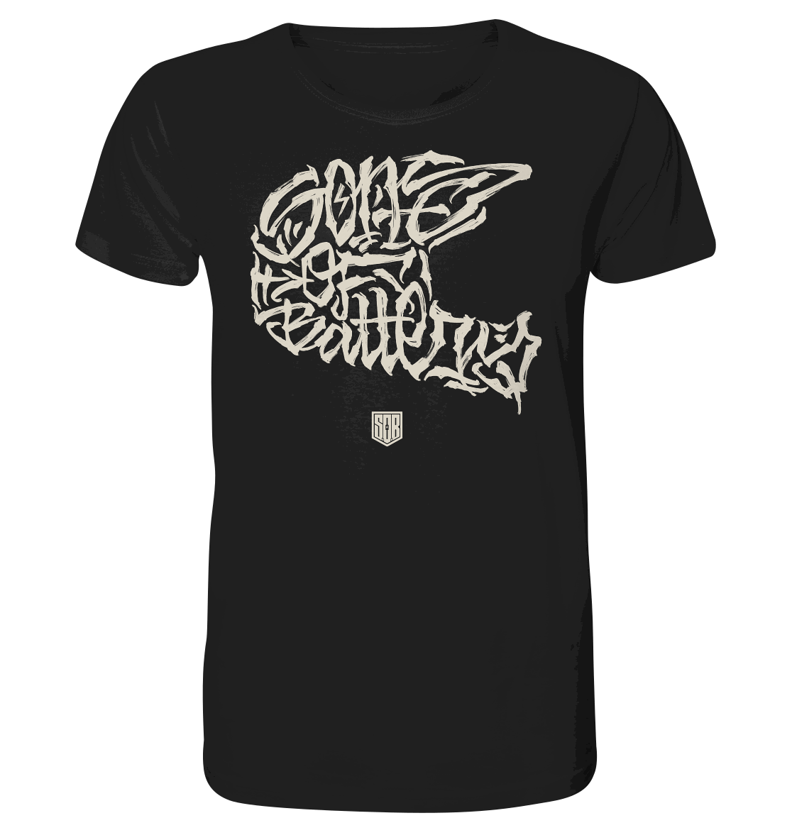 Shirtigo Unisex-Shirts Black / XS The Power of Movement - Front / Backprint - 2 Side Organic Shirt (Flip Label) E-Bike-Community