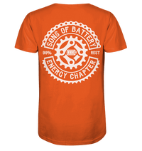 Shirtigo Unisex-Shirts Bright Orange / XS Sons of Battery - Classic OG - Organic Shirt (Flip Label) E-Bike-Community