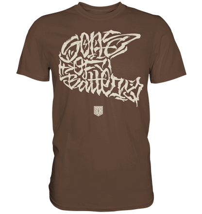 Shirtigo Unisex-Shirts Chocolate / S The Power of Movement - Front Print - Premium Shirt - (Flip Label) E-Bike-Community