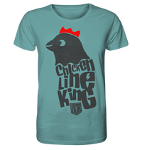 Shirtigo Unisex-Shirts Citadel Blue / XS Chicken Line - King  - Organic Shirt E-Bike-Community