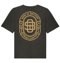 Shirtigo Unisex-Shirts Dark Heather Grey / XS Sons of Battery - Vintage Logo - Organic Relaxed Shirt E-Bike-Community