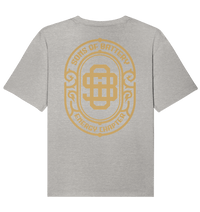Shirtigo Unisex-Shirts Heather Grey / XS Sons of Battery - Vintage Logo - Organic Relaxed Shirt E-Bike-Community