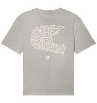 Shirtigo Unisex-Shirts Heather Grey / XS The Power of Movement - Front Print- Organic Relaxed Shirt (Flip Label) E-Bike-Community