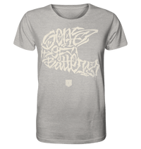 Shirtigo Unisex-Shirts Heather Grey / XS The Power of Movement - Front Print- Organic Shirt (meliert) (Flip Label) E-Bike-Community
