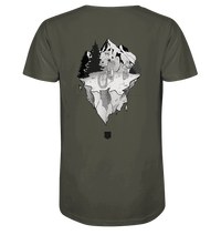 Shirtigo Unisex-Shirts Khaki / XS Freedom - Organic Shirt (Flip Label) E-Bike-Community
