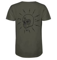 Shirtigo Unisex-Shirts Khaki / XS Skullhill Shirt  - Organic Shirt E-Bike-Community