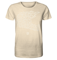 Shirtigo Unisex-Shirts Natural Raw / XS The Power of Movement - Front Print- Organic Shirt (Flip Label) E-Bike-Community