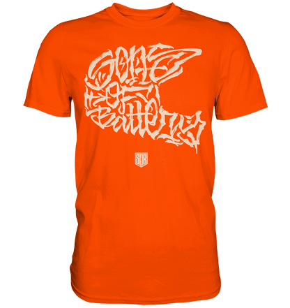 Shirtigo Unisex-Shirts Orange / S The Power of Movement - Front Print - Premium Shirt - (Flip Label) E-Bike-Community