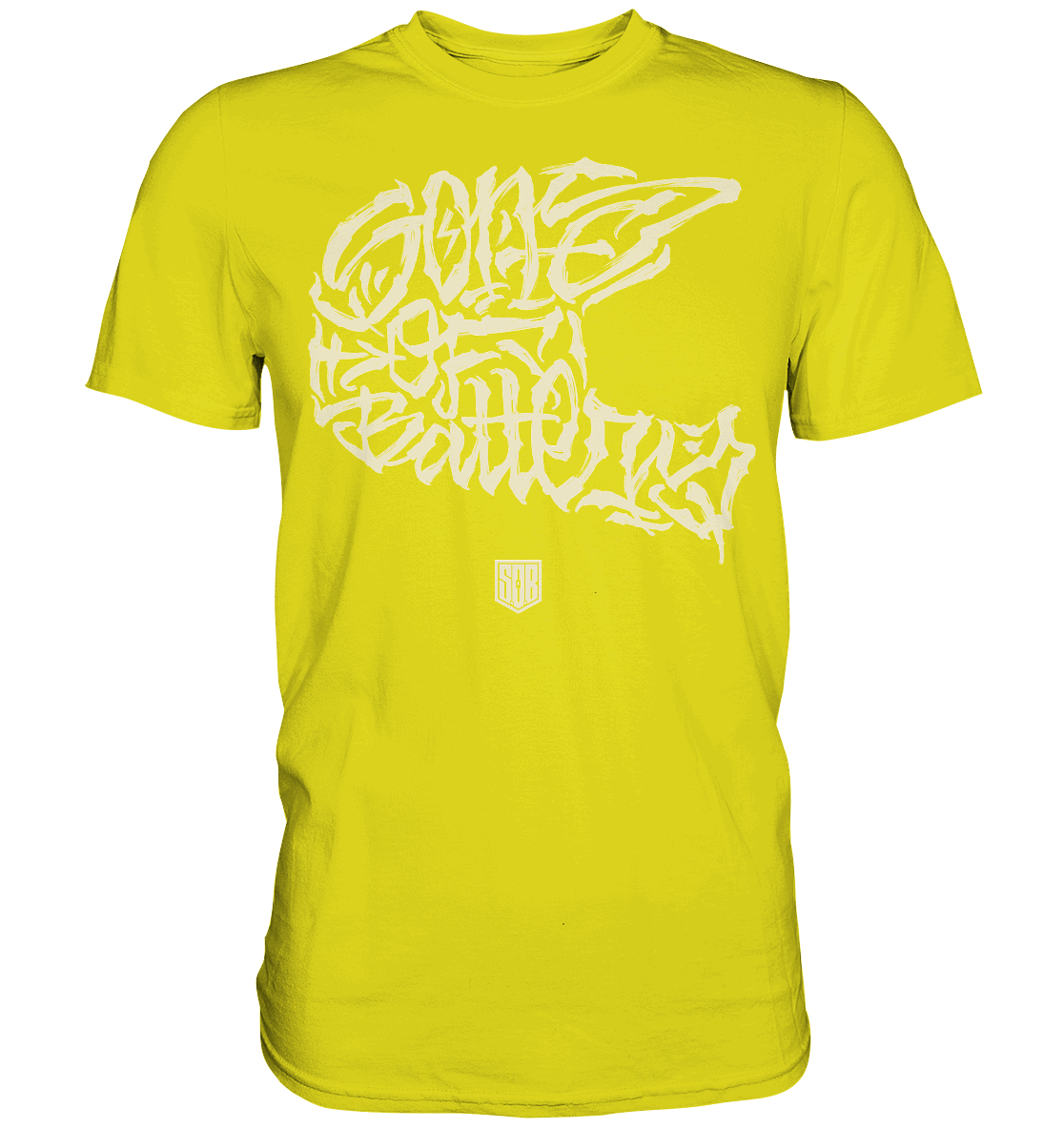 Shirtigo Unisex-Shirts Pixel Lime / S The Power of Movement - Front Print - Premium Shirt - (Flip Label) E-Bike-Community