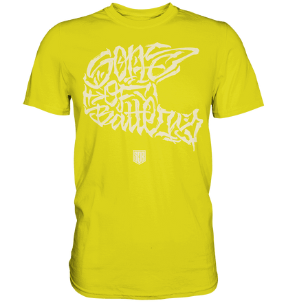 Shirtigo Unisex-Shirts Pixel Lime / S The Power of Movement - Front Print - Premium Shirt - (Flip Label) E-Bike-Community