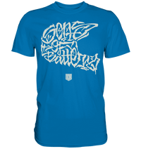 Shirtigo Unisex-Shirts Royal Blue / S The Power of Movement - Front Print - Premium Shirt - (Flip Label) E-Bike-Community
